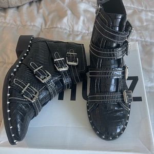Schutz Studded Booties
